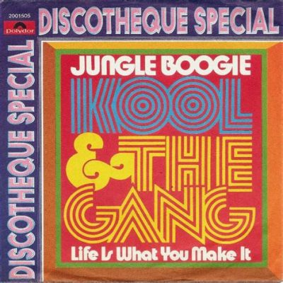 Kool & the Gangin Jungle Boogie – groovy basslines and infectious horn melodies ignite the dancefloor